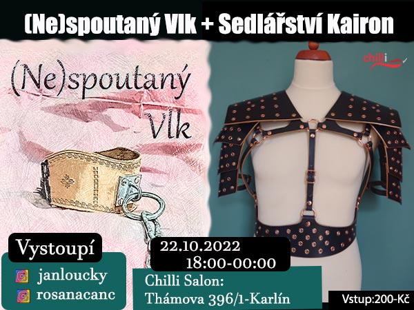 (Ne)spoutaný Vlk + Sedlářství Kairon (Ne)spoutaný Vlk + Sedlářství Kairon